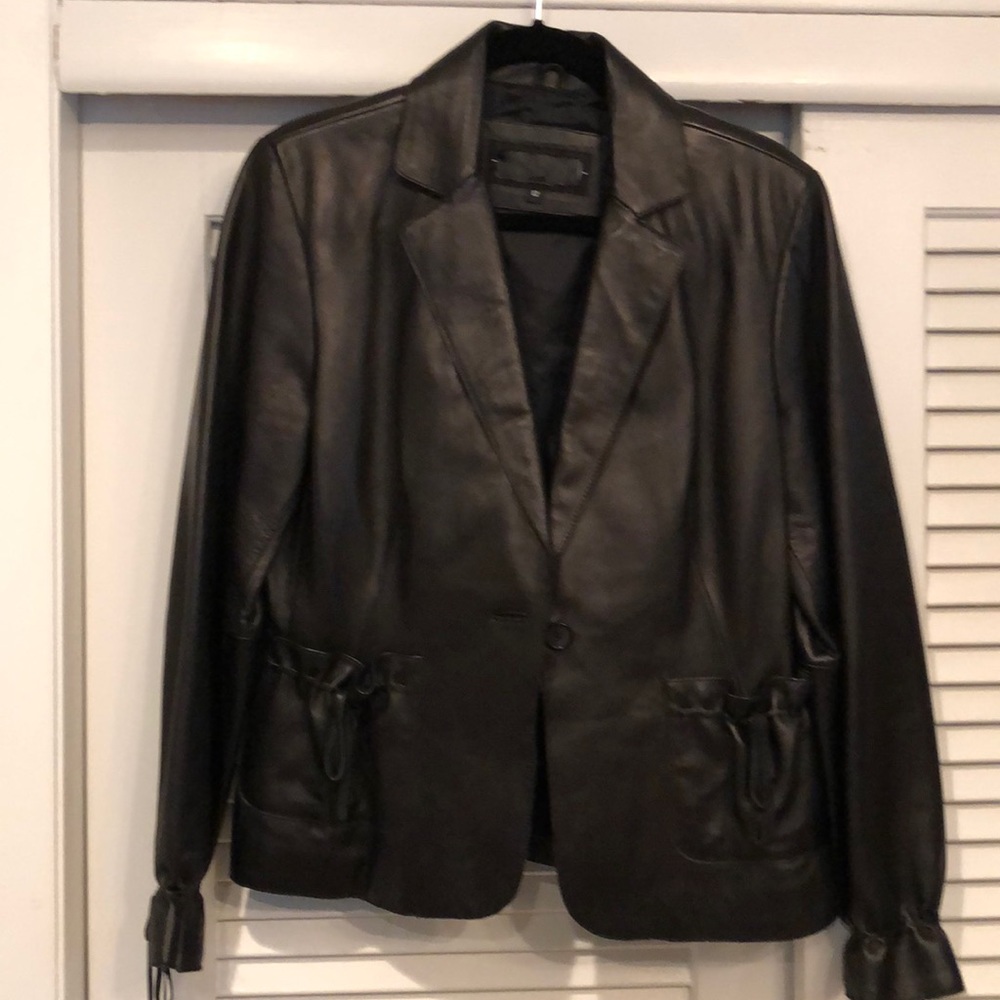 Leather jacket